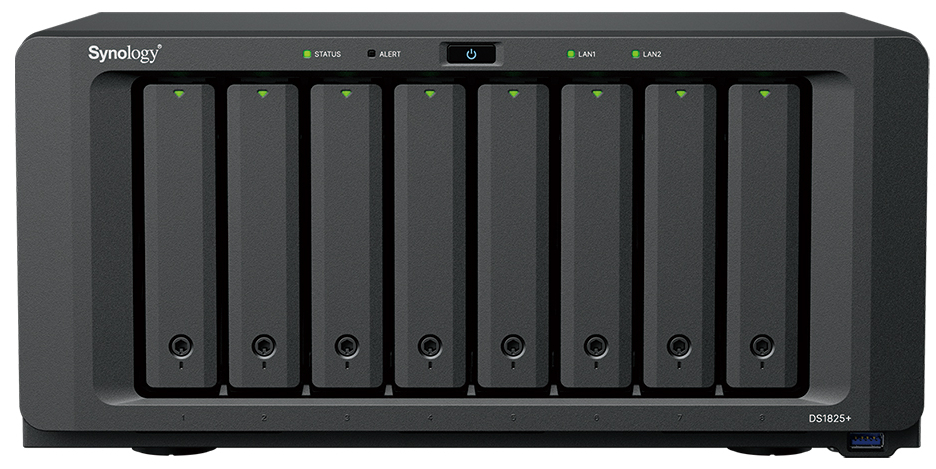 Сетевое хранилище без HDD Synology DS1825+ - Фото 1