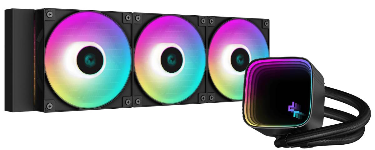 Водяная система охлаждения Deepcool LS720 SE Black (R-LS720-BKAMMM-G-1) - Фото 1