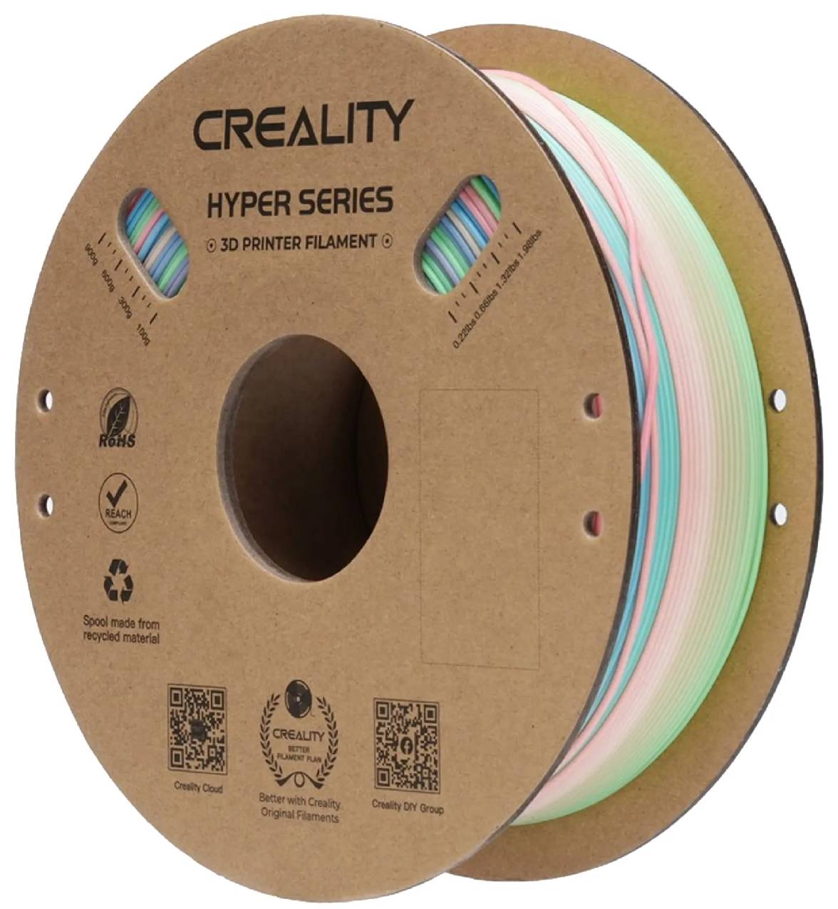 Нитка для PLA-картриджа Creality Hyper Filament 1.75 мм (3301010426) - Фото 1