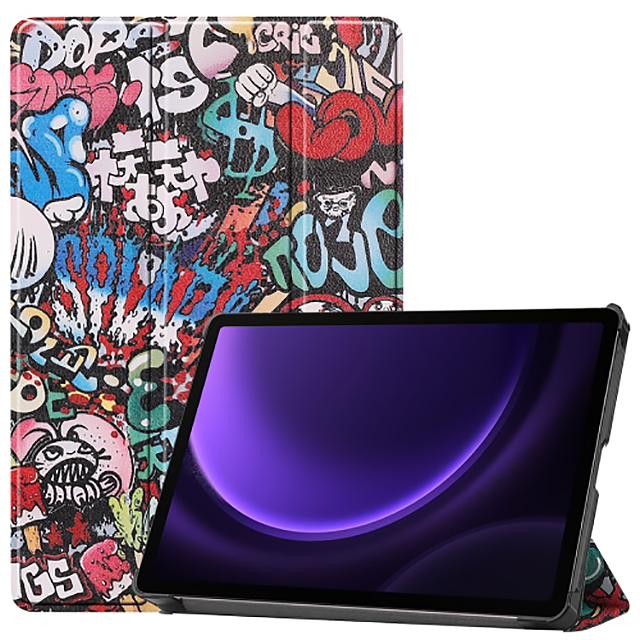 Чехол для планшета BeCover Smart Case for Samsung Galaxy Tab S10 FE (SM-X520/SM-X526) 10.9" Graffiti (713285) - Фото 1