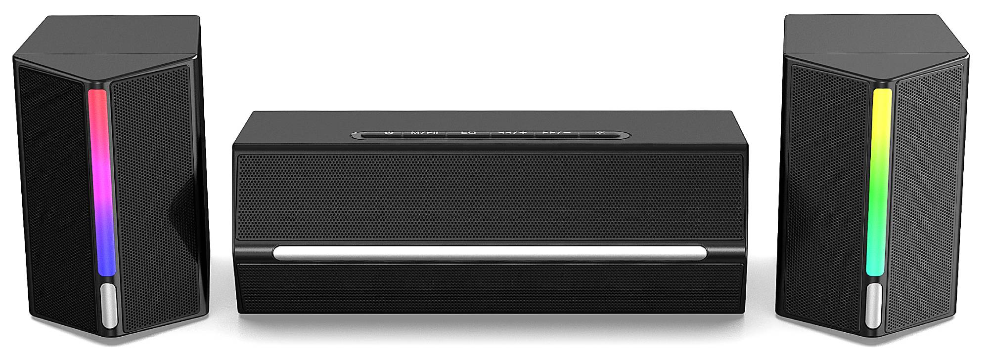 Компьютерная акустика 2.1 Fifine A22 Gaming RGB Speaker - Фото 1