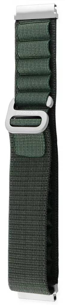 Ремешок для смарт-часов Proove Pulse Loop 22 mm green (WBPLUW22MM06) - Фото 1