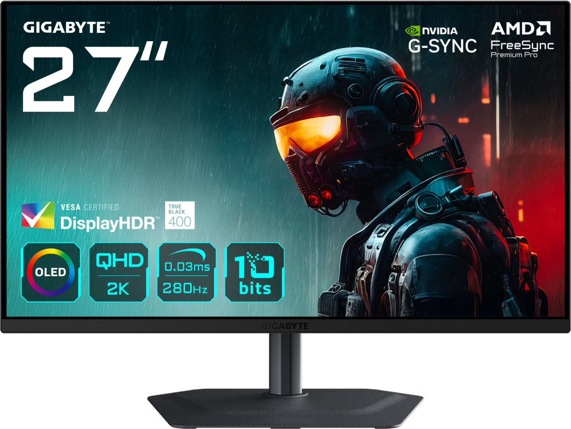 Монітор ігровий Gigabyte MO27Q2A OLED Gaming Monitor