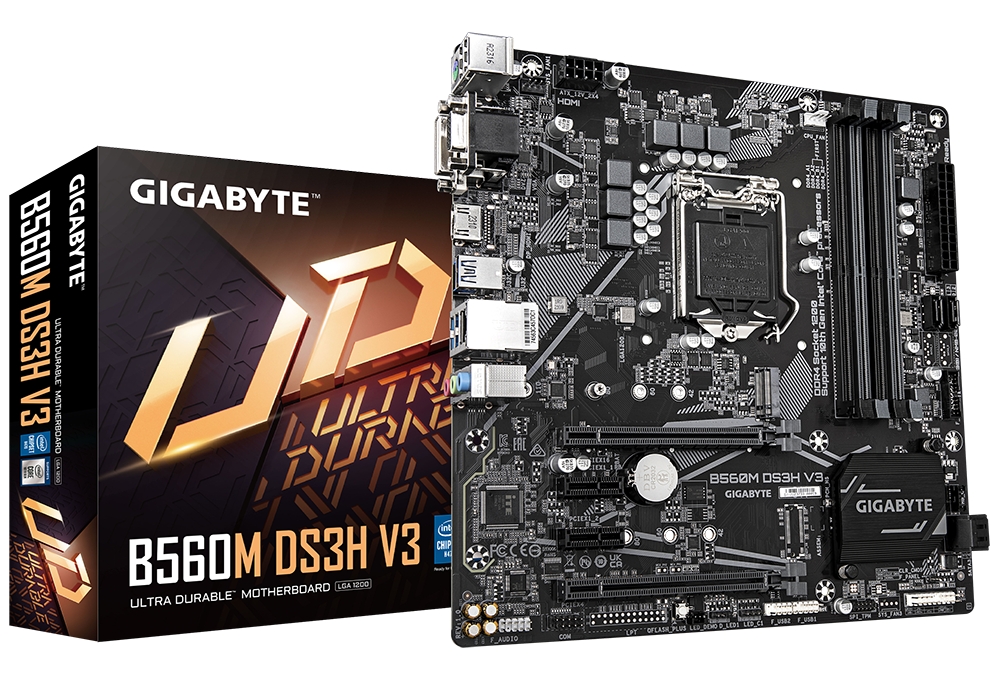 Материнская плата Gigabyte B560M DS3H V3 DDR4 - Фото 1