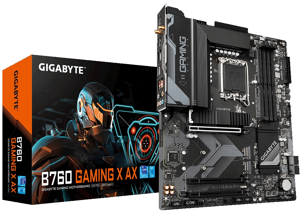 Материнская плата Gigabyte B760 GAMING X AX 1.2 DDR5 - Фото 1
