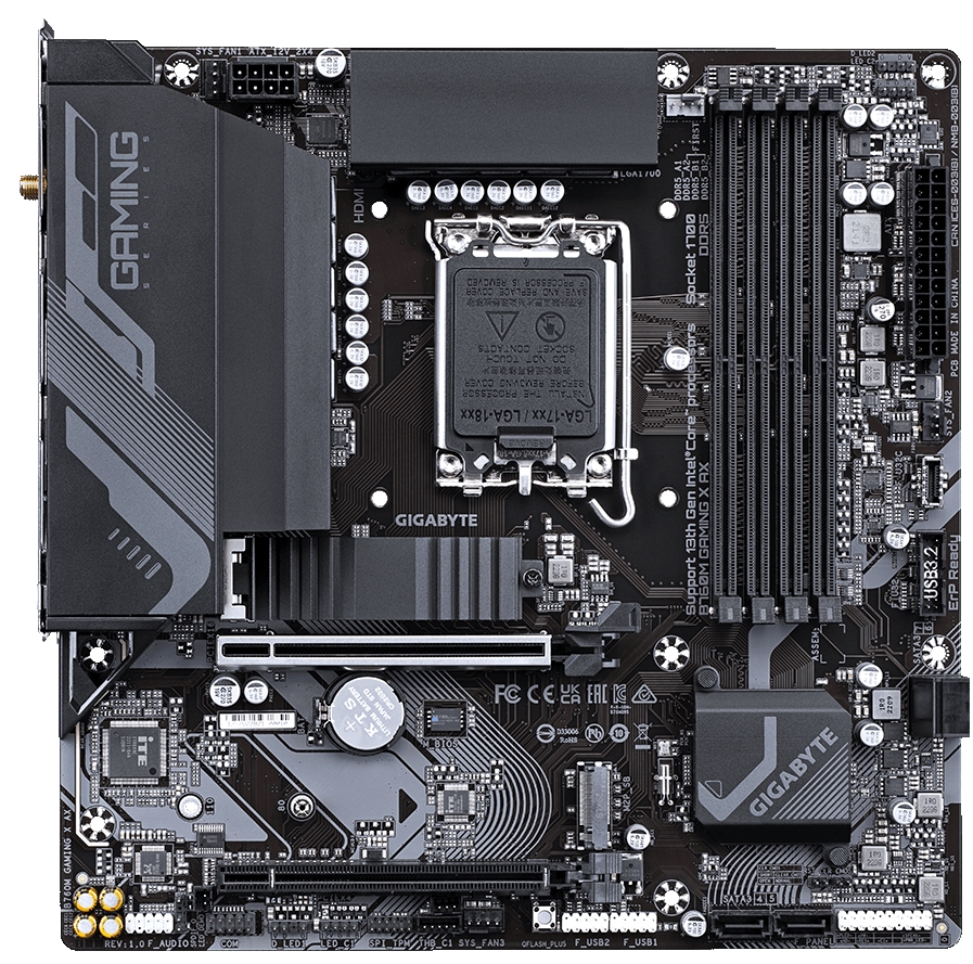 Материнская плата Gigabyte B760M GAMING X AX DDR5 - Фото 1