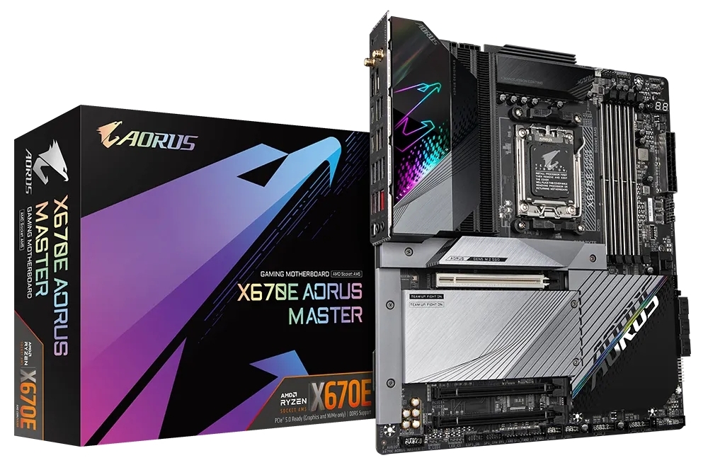 Материнская плата Gigabyte X670E AORUS MASTER - Фото 1