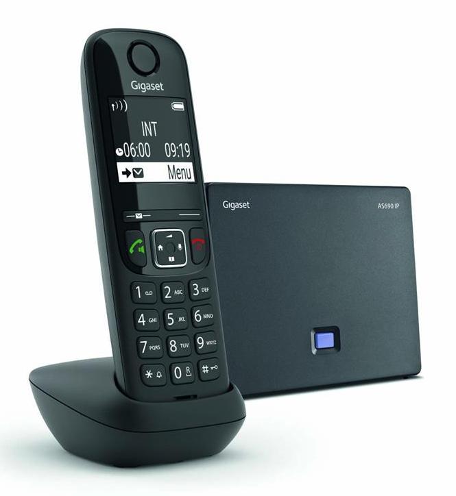 Купити Телефон бездротовий Gigaset AS690 Black (S30852H2813S301) - Фото 1 Телефон бездротовий Gigaset AS690 Black (S30852H2813S301) - Фото 1