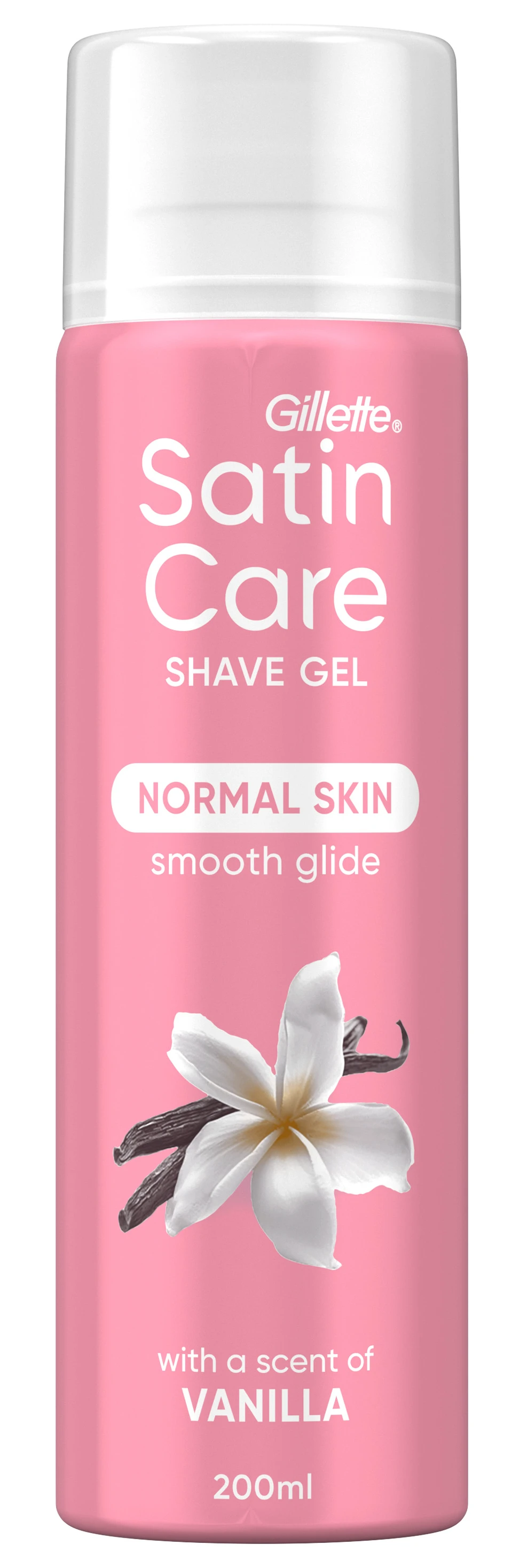 Гель для гоління Gillette SATIN CARE Olay Vanilla Dream 200мл
