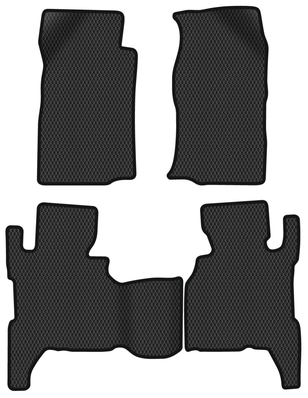 EVA килимки в салон авто EVAtech для Pegasus Great Wall 2003-2008 1 покоління SUV EU GL43092PDL4RBB - Фото 1