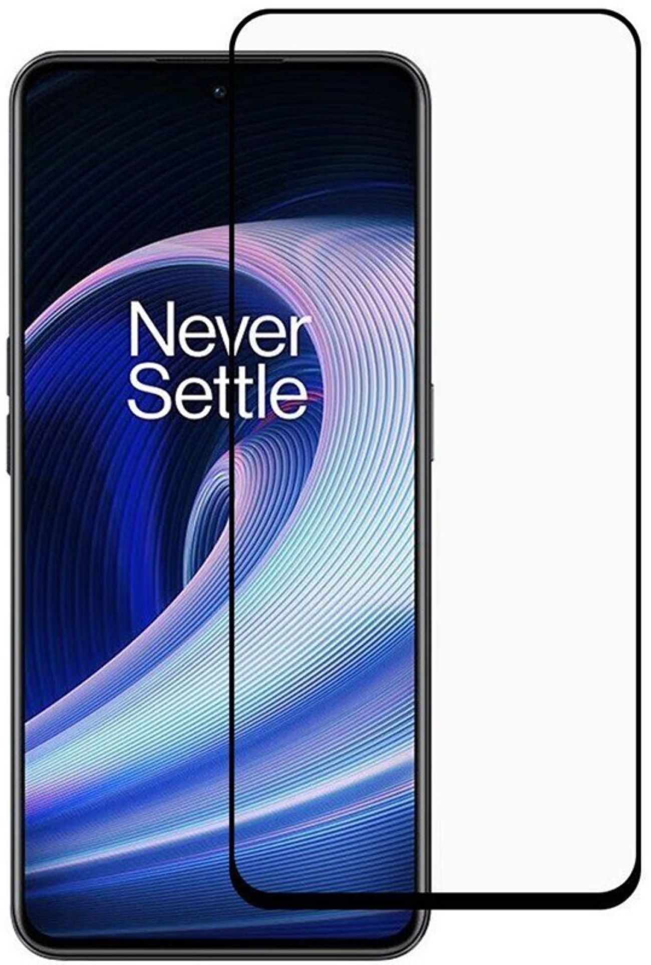 Защитное стекло для смартфона PowerPlant Full screen  for OnePlus Ace (GL603425) - Фото 1