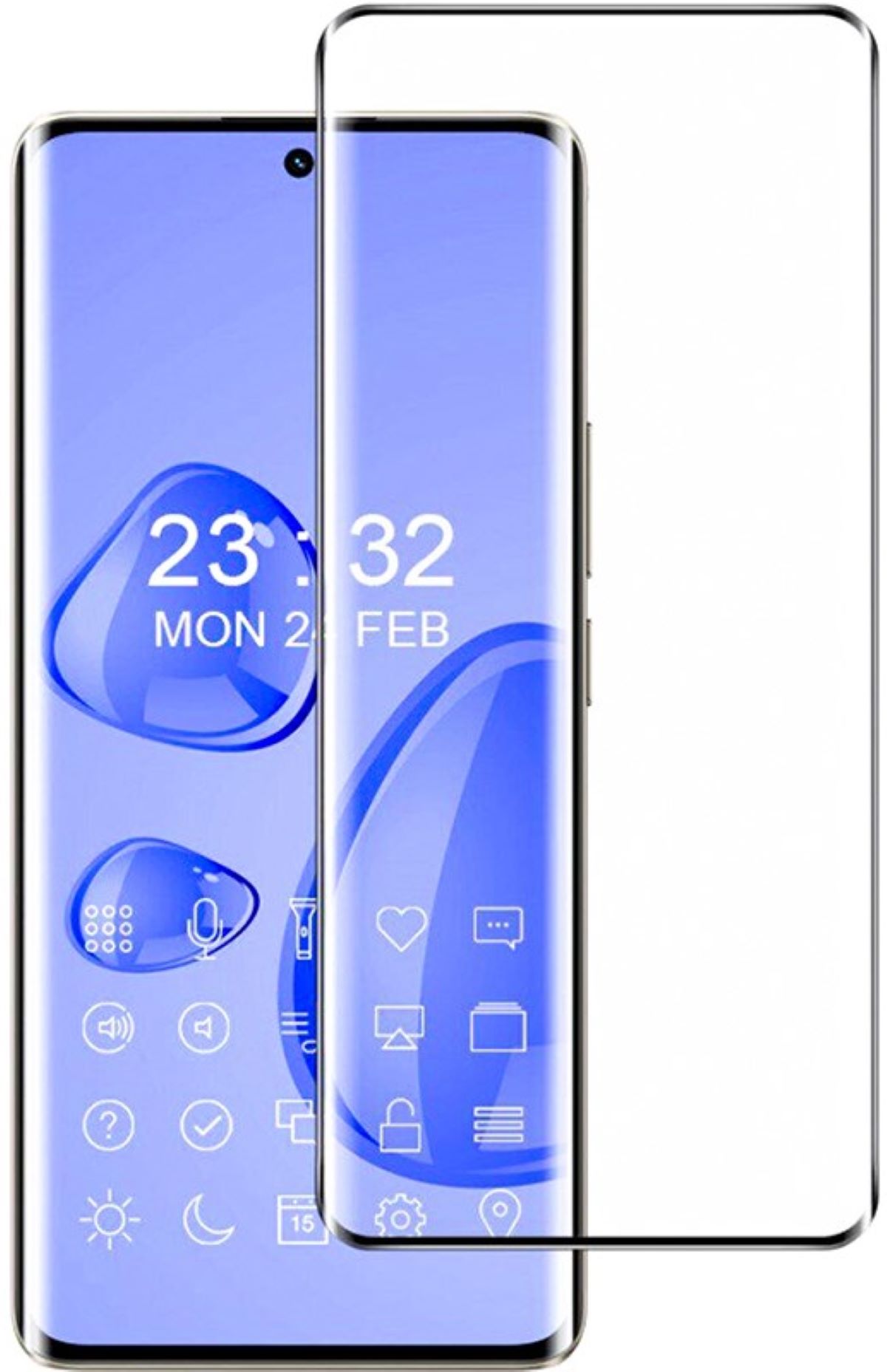 Защитное стекло для смартфона PowerPlant 3D for OnePlus Ace 2 (GL603432) - Фото 1