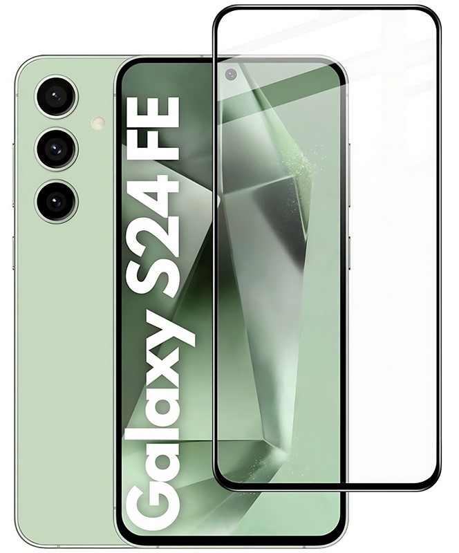 Защитное стекло для смартфона PowerPlant Full screen for Samsung Galaxy S24FE (GL604804) - Фото 1