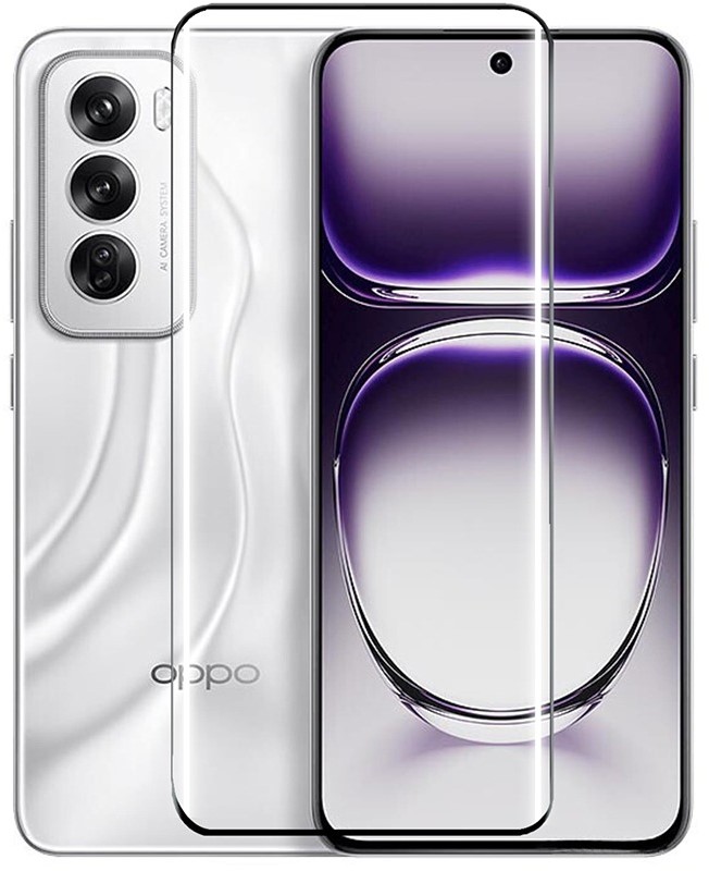 Захисне скло для смартфону PowerPlant 3D for OPPO Reno12 (GL604880) - Фото 1