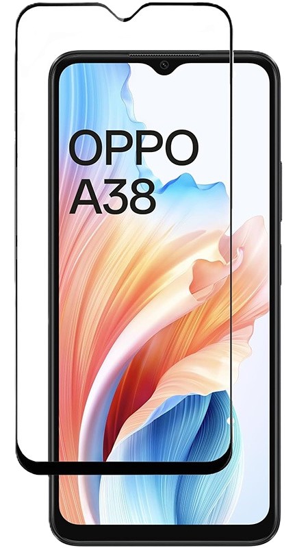 Захисне скло для смартфону PowerPlant Full screen for OPPO A38 (GL605214) - Фото 1