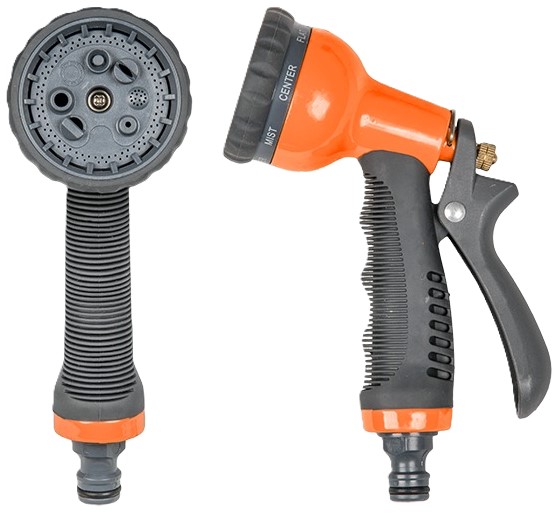 Купити Насадка для поливу BRADAS Gold Line металевий 8 функцій (GL7204) - Фото 1 Насадка для поливу BRADAS Gold Line металевий 8 функцій (GL7204) - Фото 1