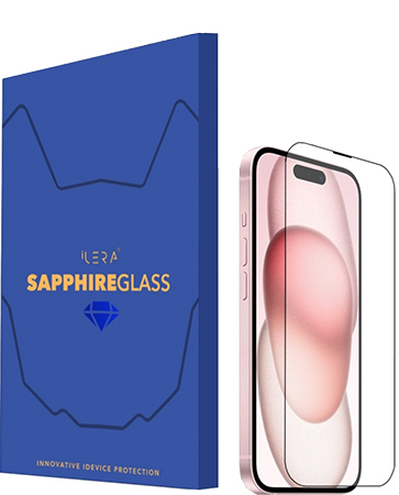 Защитное стекло для смартфона ILera Sapphire Ultra + Glass for iPhone 15 Plus (iLSPDL+15Ps) - Фото 1