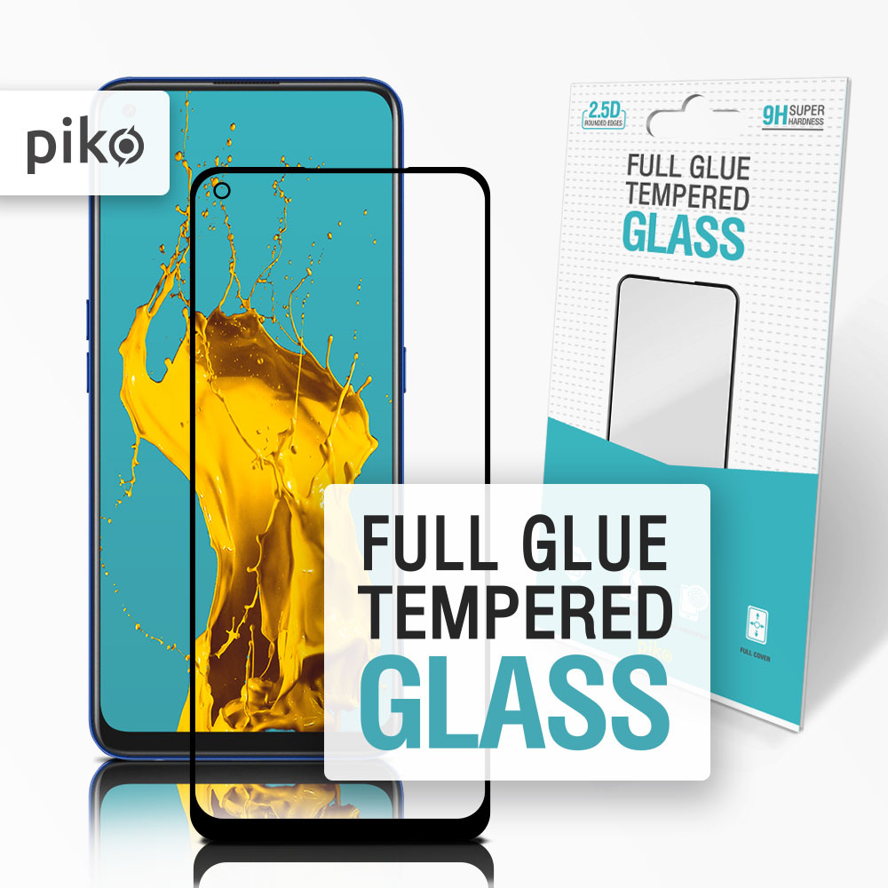 Защитное стекло для смартфона Piko Full Glue for Realme 7 Pro (1283126507229) - Фото 1