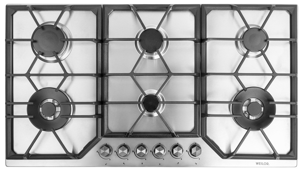 Варильна поверхня газова Weilor GM W 904 SS - Фото 1
