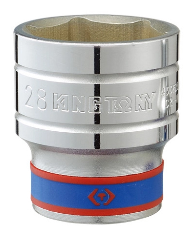 Торцева голівка KING TONY 1/2"" 24 мм (433024MR) - Фото 1