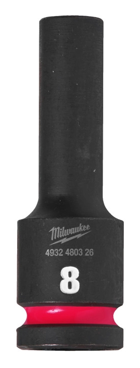 Торцевая головка Milwaukee ShW 1/2'' SKT 8мм (4932480326) - Фото 1