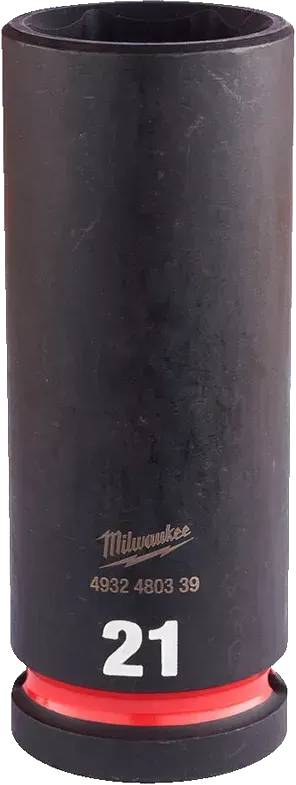 Торцева голівка Milwaukee ShW 1/2'' SKT 21 мм (4932480339) - Фото 1