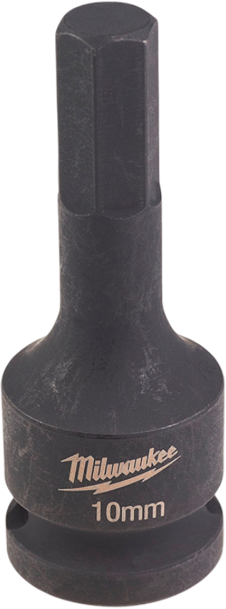 Торцева голівка Milwaukee ударна ShW 1/2'' HEX10 (4932478066) - Фото 1