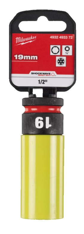 Торцевая головка Milwaukee 1/2" AUTO 19мм (4932493372) - Фото 1