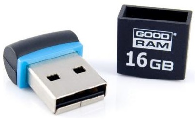 Флеш USB Goodram Piccolo 16GB Black (UPI2-0160K0R11) - Фото 1