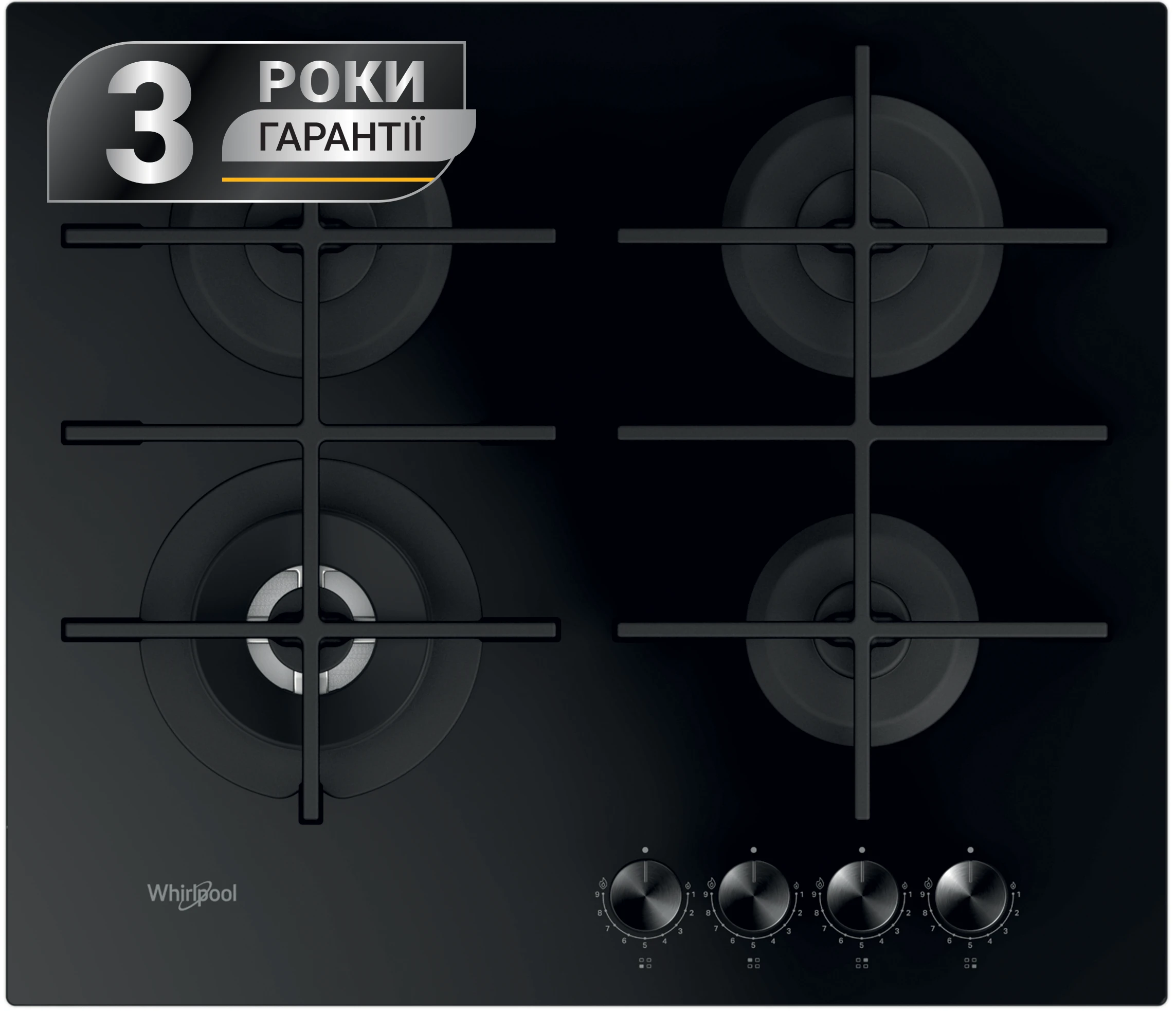 Варильна поверхня газова Whirlpool GOWL 628/NB EE