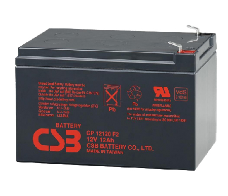 Аккумулятор для ИБП CSB 12V 12Ah (GP12120F2) - Фото 1