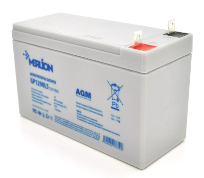 Аккумулятор для ИБП Merlion AGM GP1290L5 12 V 9 Ah (27850) - Фото 1