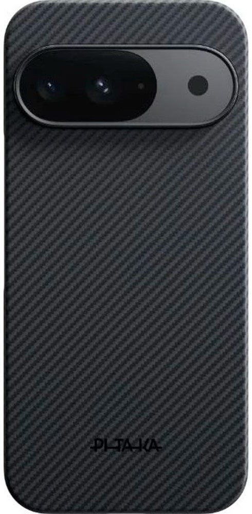 Чехол для смартфона Pitaka Ultra-Slim Case Classic Twill 600D Black/Grey for Google Pixel 10/10 Pro (GPB2501) - Фото 1