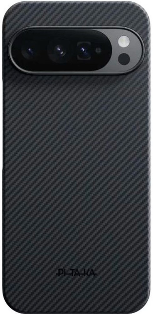 Чехол для смартфона Pitaka Ultra-Slim Case Classic Twill 600D Black/Grey for Google Pixel 10 Pro XL (GPB2503) - Фото 1