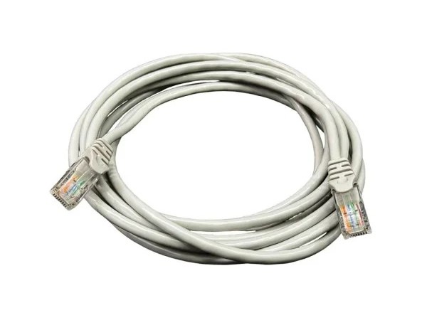 Кабель патч-корд GEAR САТ.5E UTP CU 24AWG 3m Gray (GPC-UTPCURJ45-3G) - Фото 1