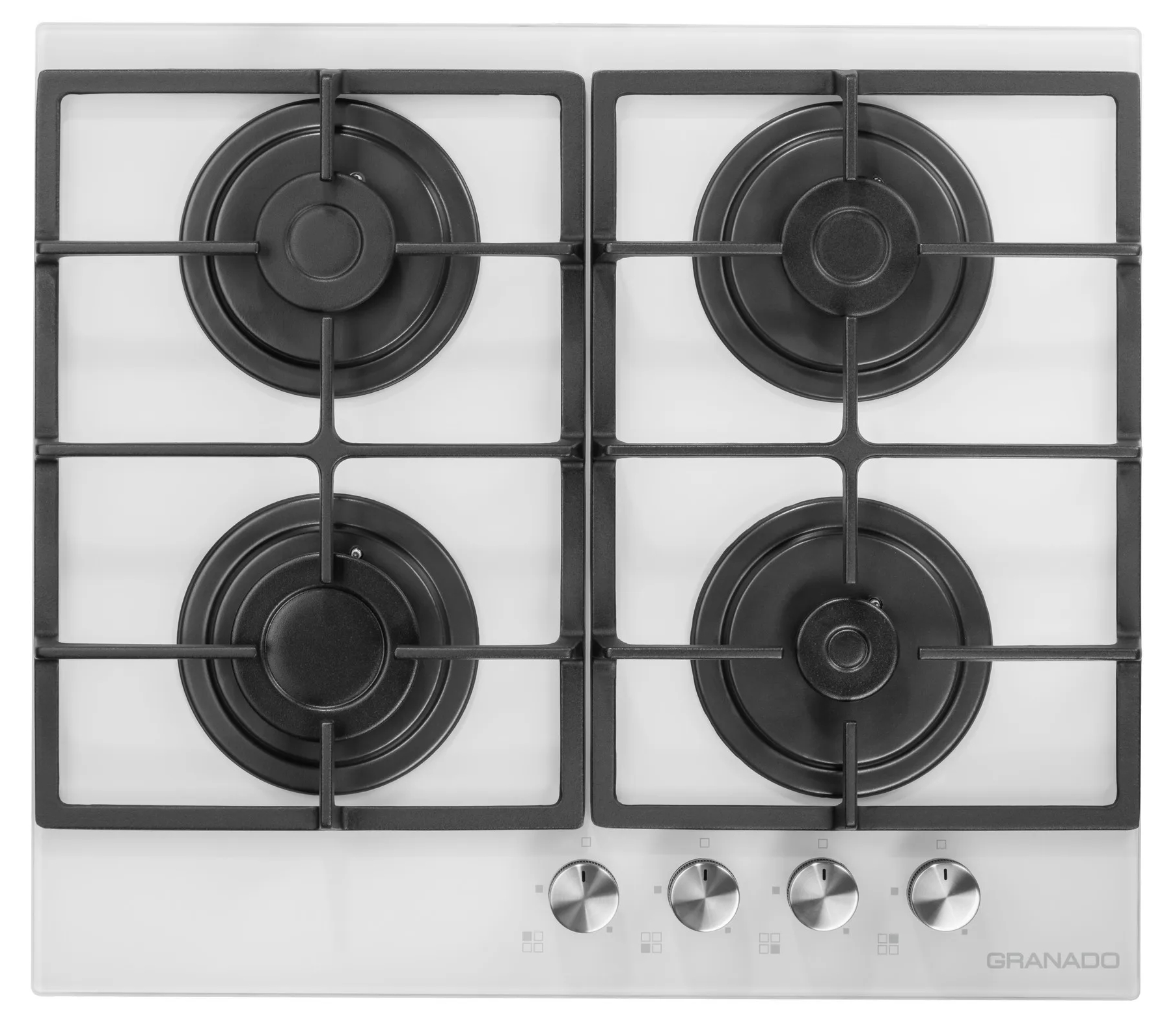Варильна поверхня газова GRANADO GGH 62-104 White Glass