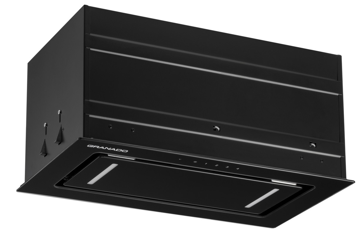 Вытяжка встраиваемая GRANADO Palamos 1614-1200 Black Glass - Фото 1
