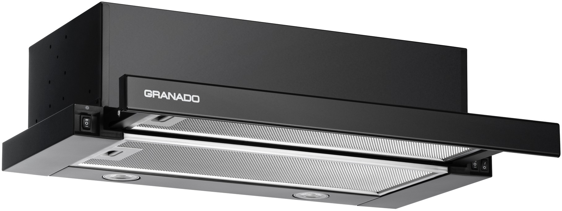 Вытяжка встраиваемая GRANADO Telde 603-1200 Black - Фото 1