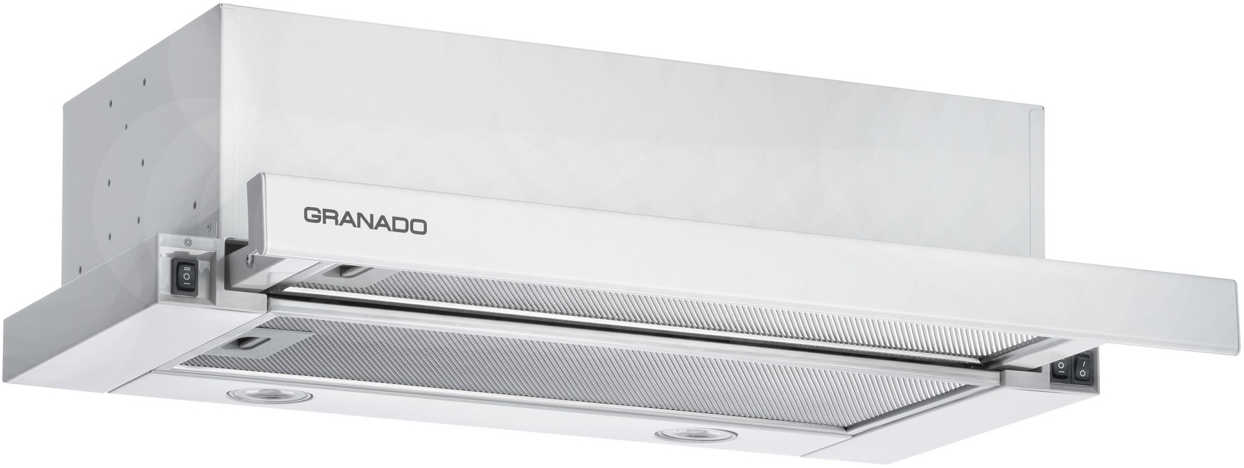 Вытяжка встраиваемая GRANADO Telde 603-1200 White - Фото 1