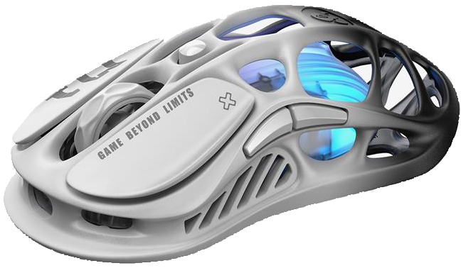 Мышь беспроводная игровая GravaStar Mercury M1 Pro BT/WL/USB-A RGB (GRAVASTARM1PRO_GBLK) - Фото 1