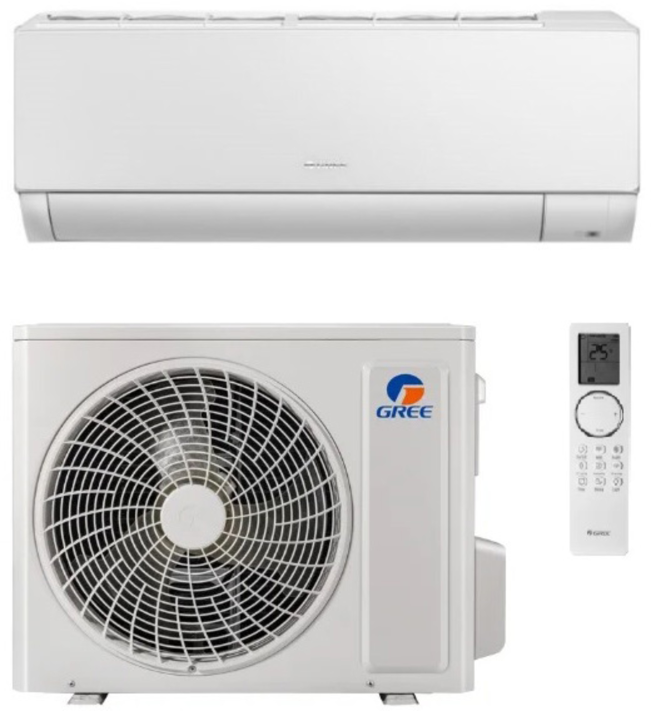 Кондиціонер спліт GREE GWH12APAXF-S6DBA3A/I/GWH12APAXF-S6DBA3A/O - Фото 1