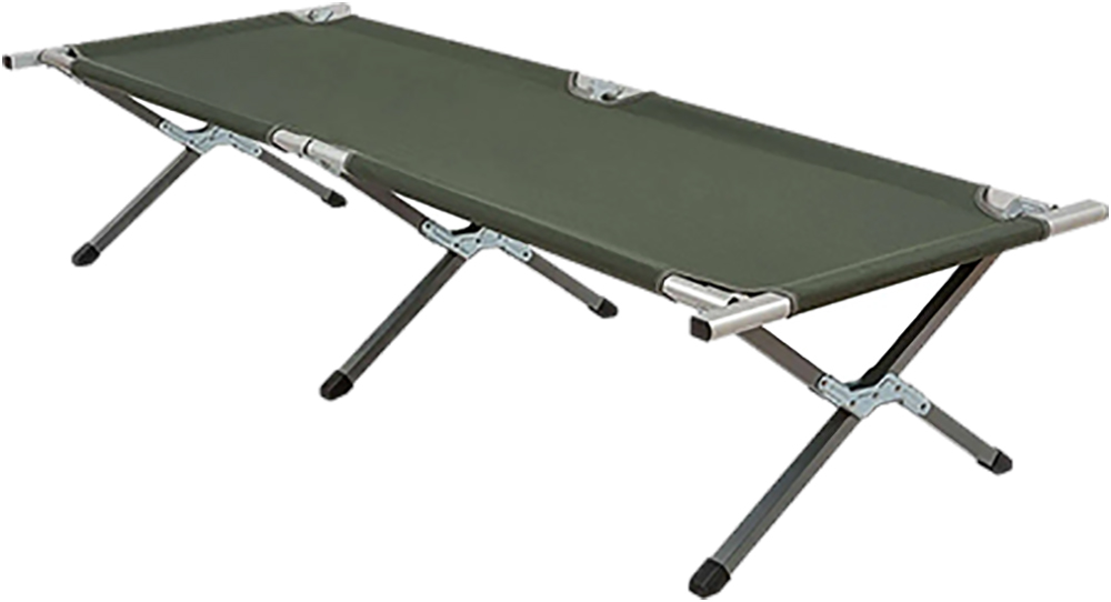 Раскладушка Highlander Aluminium Camp Bed Green (FUR041-GN) - Фото 1