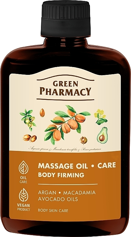 Купити Олія для масажу Green Pharmacy пружне тіло 200 мл (4823015937071) - Фото 1 Олія для масажу Green Pharmacy пружне тіло 200 мл (4823015937071) - Фото 1