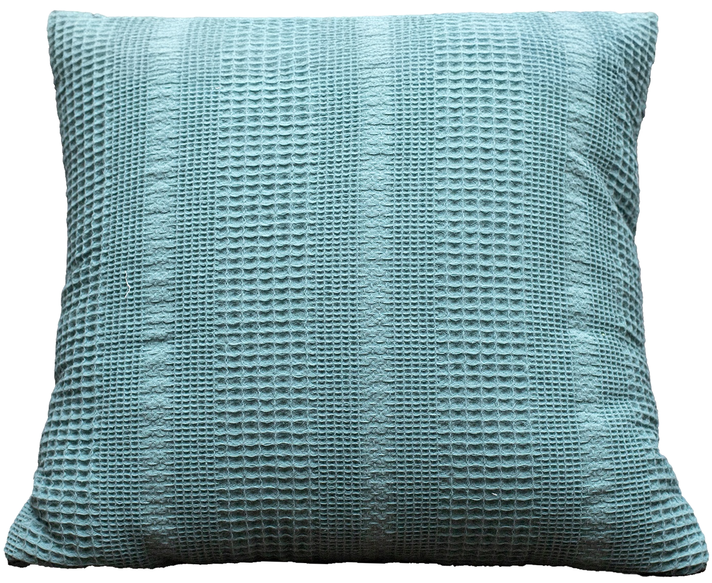 Подушка декоративна Zastelli Green WAFFLE 40х40 см (22158) - Фото 1