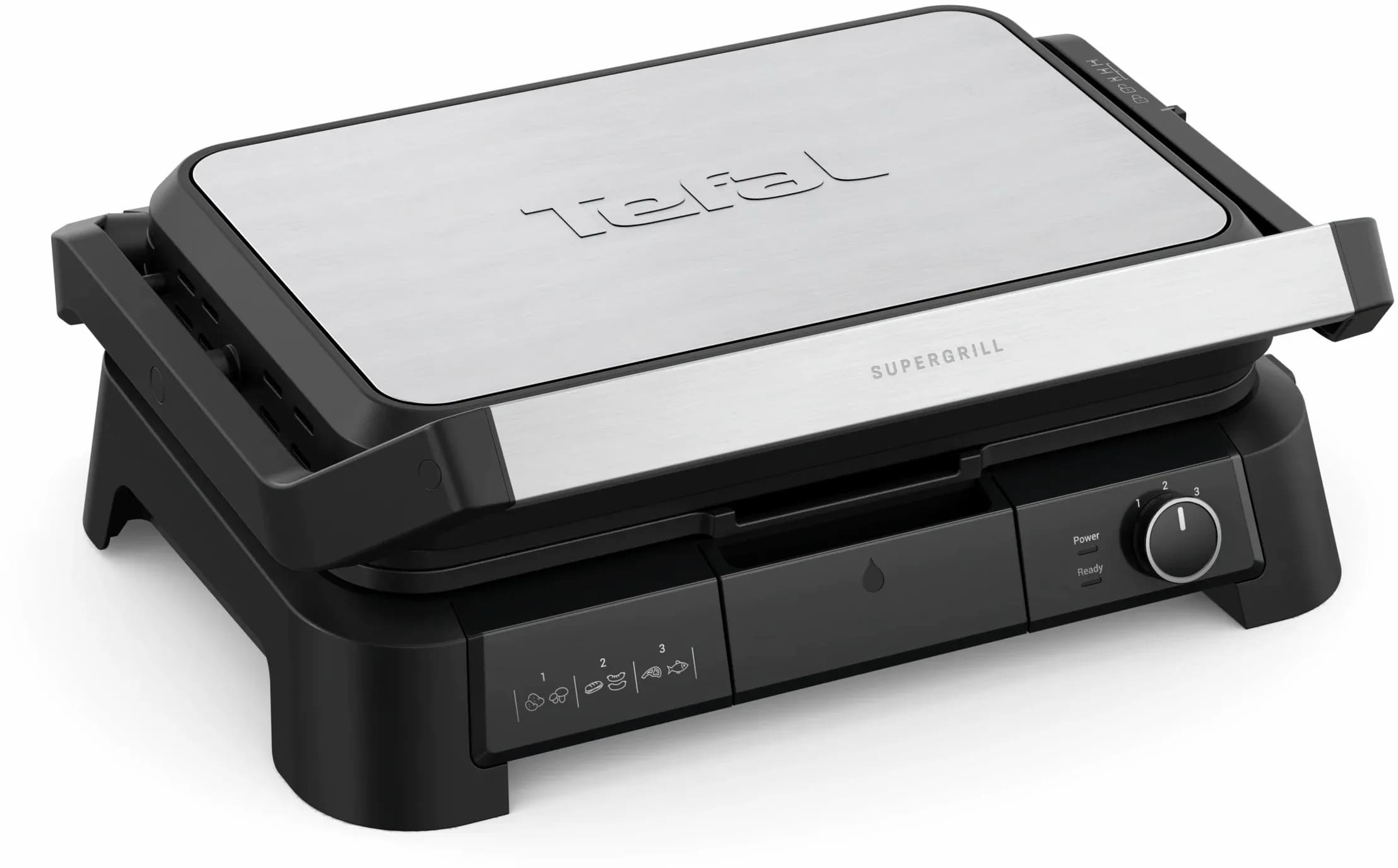 Гриль-барбекю электрический Tefal GC520DE0 SUPERGRILL 3в1 XL - Фото 1