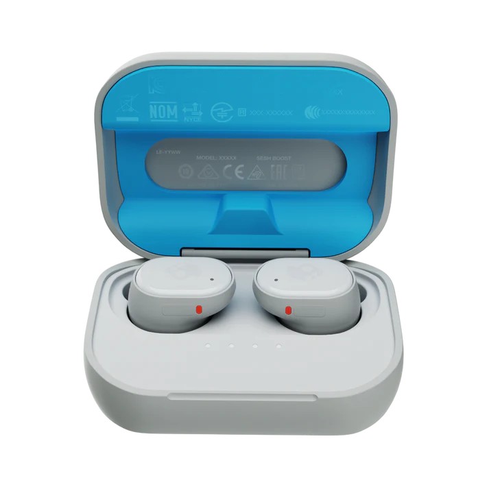 Наушники вкладыши беспроводные TWS Skullcandy Grind TW Light Grey/Blue (S2GTW-P751) - Фото 1