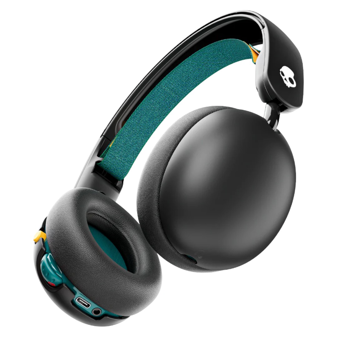 Наушники накладные беспроводные Skullcandy GROM Wireless Kids Black Verdigris (S6KBW-R740) - Фото 1