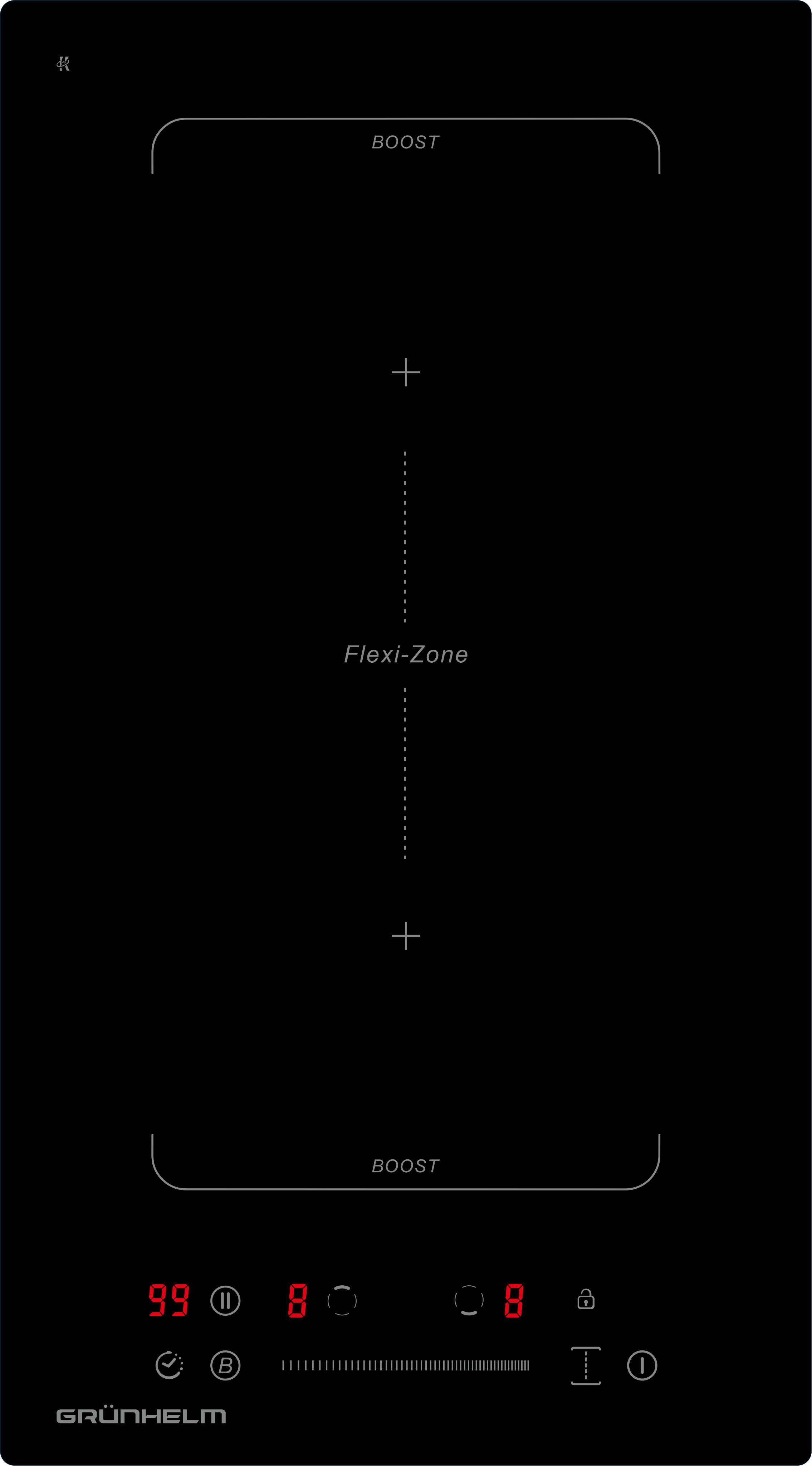 Варочная панель электрическая Grunhelm GPI 525 BF - Фото 1