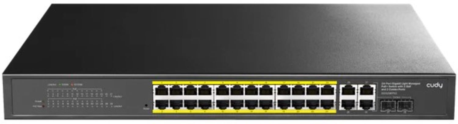 Коммутатор локальной сети (Switch) Cudy GS1028EPS2 - Фото 1