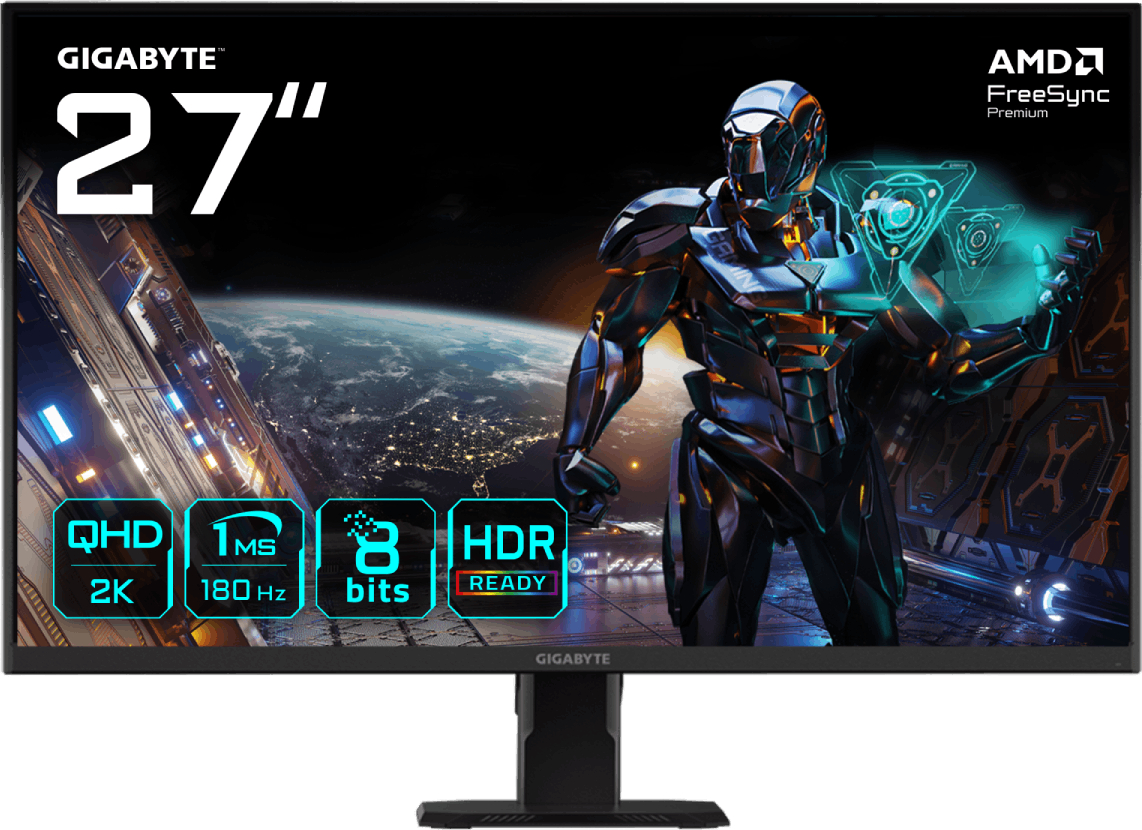 Монитор игровой Gigabyte GS27QA Gaming Monitor - Фото 1